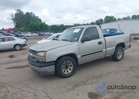 2005 Chevrolet Silverado 1500 из США, поврежденный, VIN 1GCEC14V45Z278024